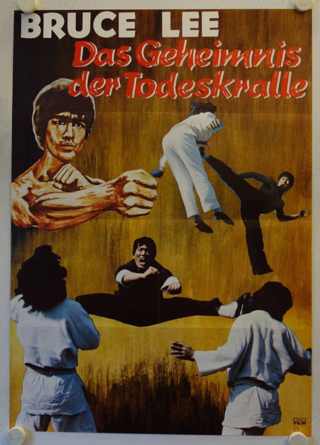 Bruce Lee - Das Geheimnis der Todeskralle originales deutsches Filmplakat